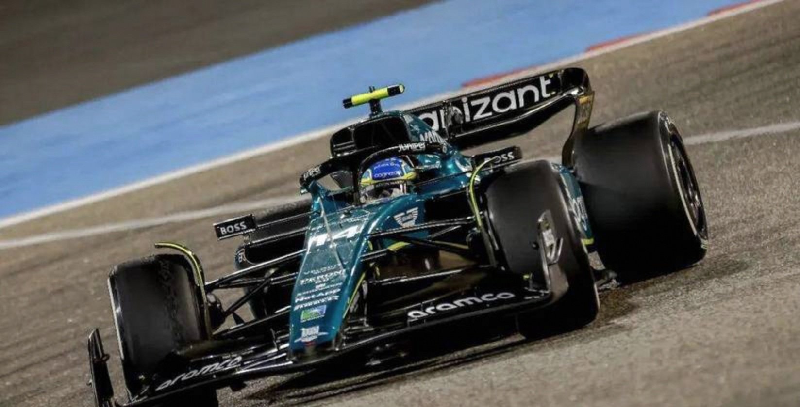 阿斯顿马丁轻取雷诺车队，阿隆索刷新纪录